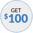 Get $100
